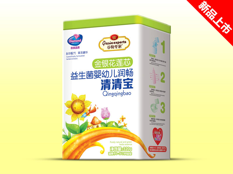 谷物专家   金银花莲心 清清宝