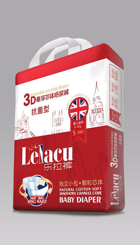 3D 悬浮芯体纸尿裤
