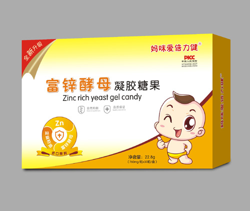 富锌酵母凝胶糖果