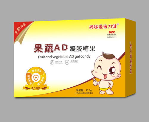 果蔬AD凝胶糖果