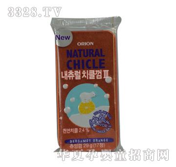 好丽友铁盒橙子口香糖