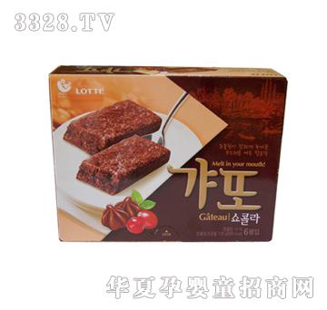 乐天酸梅巧克力派