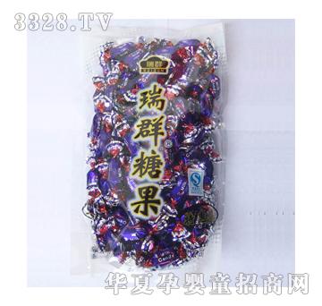 瑞群果酱夹心奶糖475g