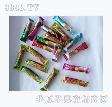 京冠巧克力涂层蛋卷