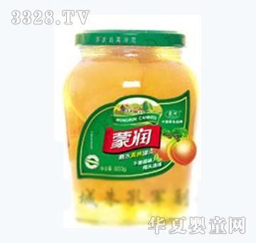 蒙润水蜜桃罐头