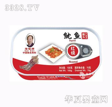 海魁红烧鱿鱼罐头