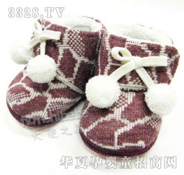 天使之婴T9204枣红童鞋