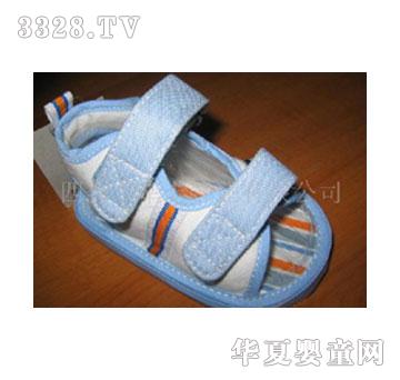 幸丰浅蓝色凉鞋