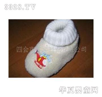 幸丰白色袜头鞋