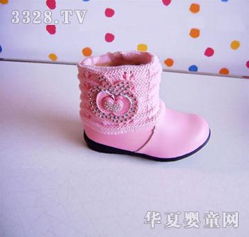 天宫之旅粉色女婴鞋