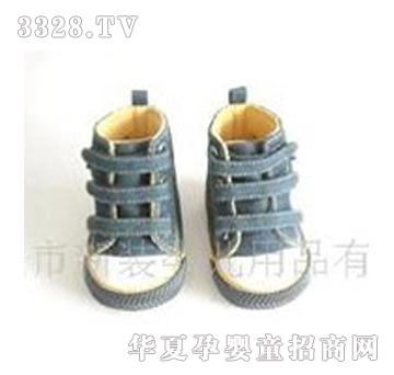 格格郎灰蓝色婴儿鞋