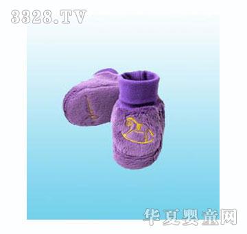 秋秋紫色婴儿鞋