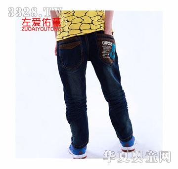 左爱佑童男牛仔服牛仔裤