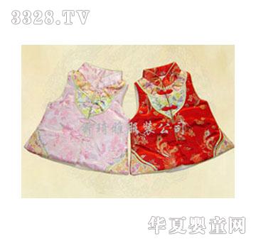 钟思雅红粉两件套女童装