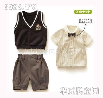 乐众针织套装童装