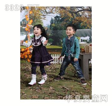 可美娃淑女连衣裙