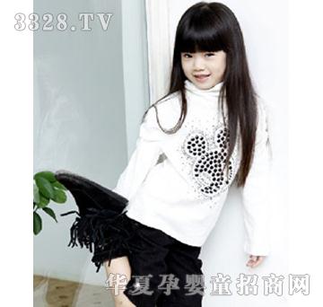 开心宝贝黑白色女装