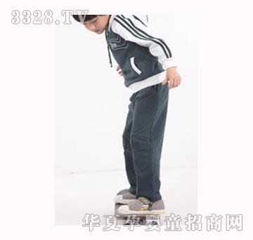 衣大衣小灰白儿童卫衣