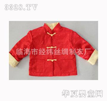 采福绫时尚两面穿秋冬唐装外套上衣