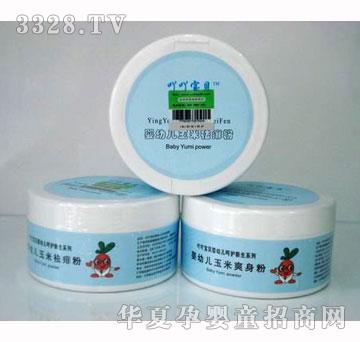 吖吖宝贝婴幼儿玉米爽身粉140g