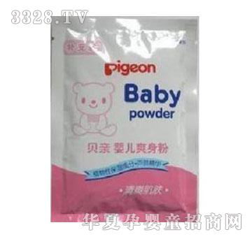 贝亲爽身粉补充装80G