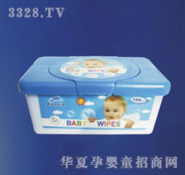 家燕盒装婴儿专用湿巾