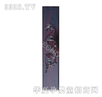 爱可红木雕龙盒