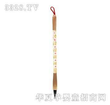 爱可红花绿叶白牛角杆