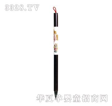 爱可紫檀木驼骨彩绘生肖杆