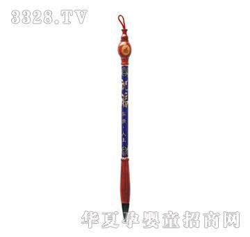 爱可景泰蓝红檀木祝福杆