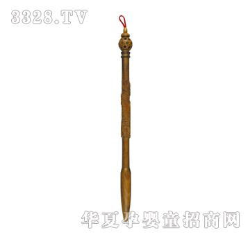 爱可绿檀木绣球吉祥龙杆
