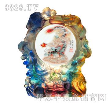 天禧金玉满堂胎毛绣