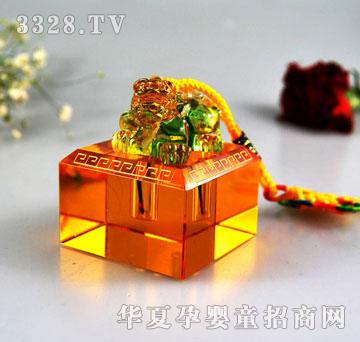 天禧貔貅玉玺琉璃胎毛章