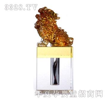 天禧招财麒麟胎毛章