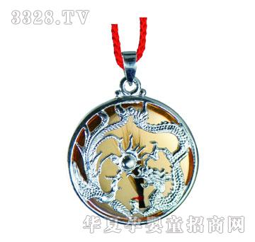 华瑞龙凤呈祥银坠