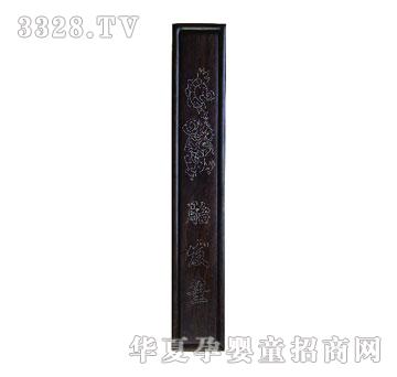 华瑞黑檀木银龙盒