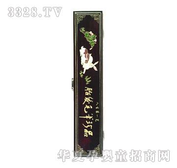华瑞仿红木彩印兔盒