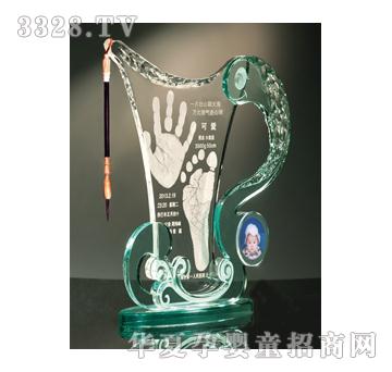逸家欣福运相伴亚克力手足印