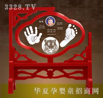 冠雅富盛宏擎天撼地（水晶版）手足印