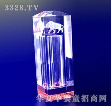 冠雅富盛宏水晶内雕牛章
