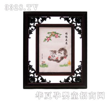 冠雅富盛宏畅想未来胎毛画