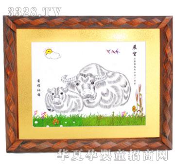 冠雅富盛宏展望胎毛画