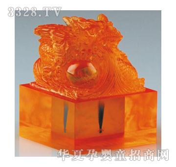 童心印象黄龙玺胎毛章