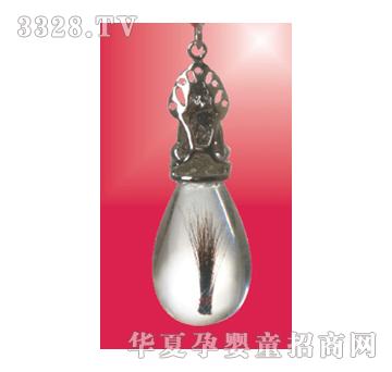 童心印象水滴观音胎毛坠