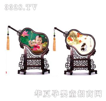 童心印象至纯至真胎毛画