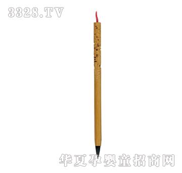 童心印象辟邪胡桃木龙凤杆胎毛笔