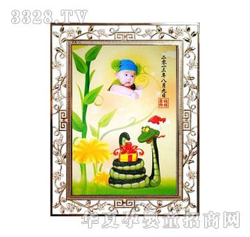金鼎五谷丰登胎毛绣