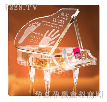 金鼎高情远韵经典水晶手足印