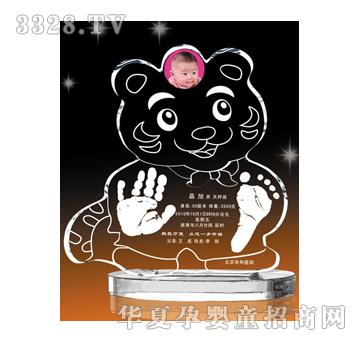 金鼎乖乖虎水晶手足印