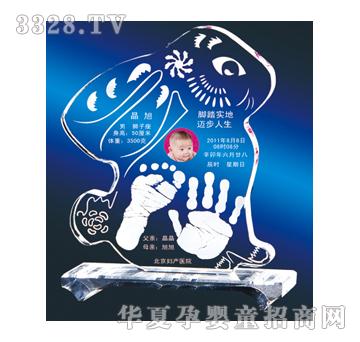 金鼎处之泰然水晶手足印